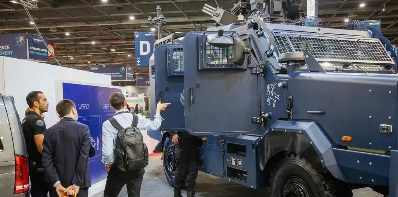 The Centaure, the Gendarmerie’s new armoured vehicle presented at Eurosatory